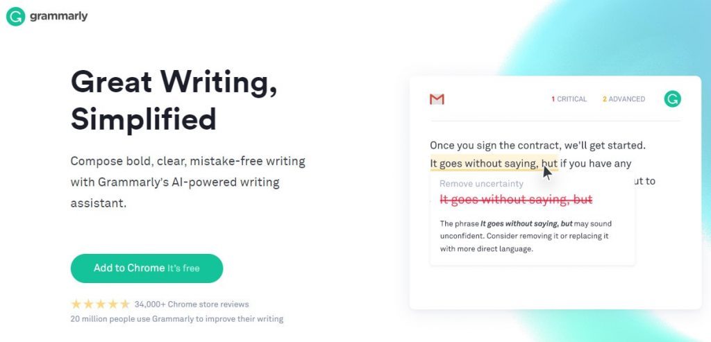 Grammarly Premium is a writing tool that helps you write better