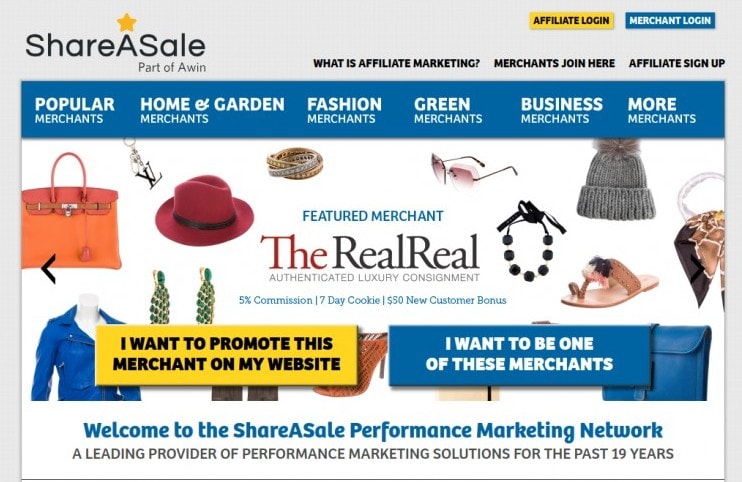 ShareASale is among the best affiliate networks you can join