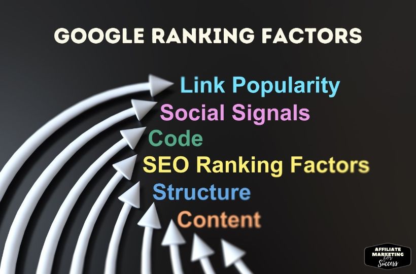 What are the Google ranking factors?
