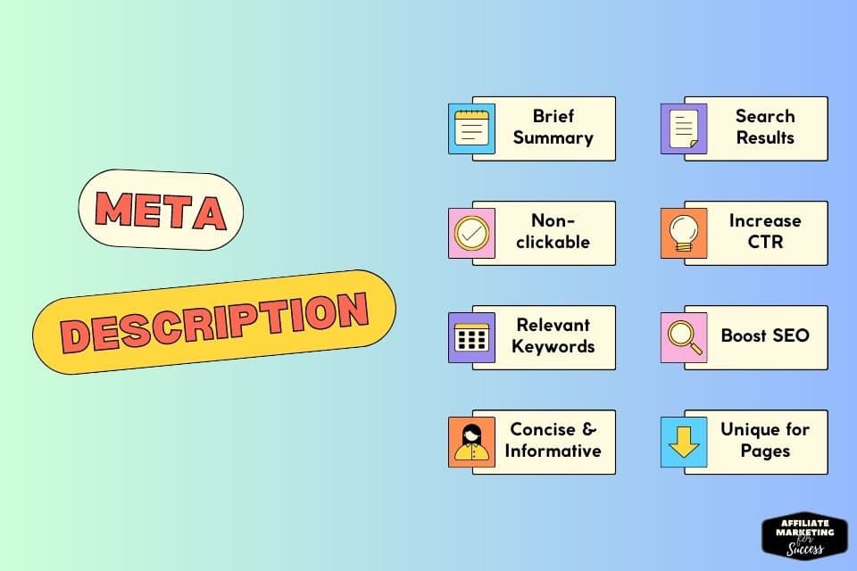 What is a meta description?