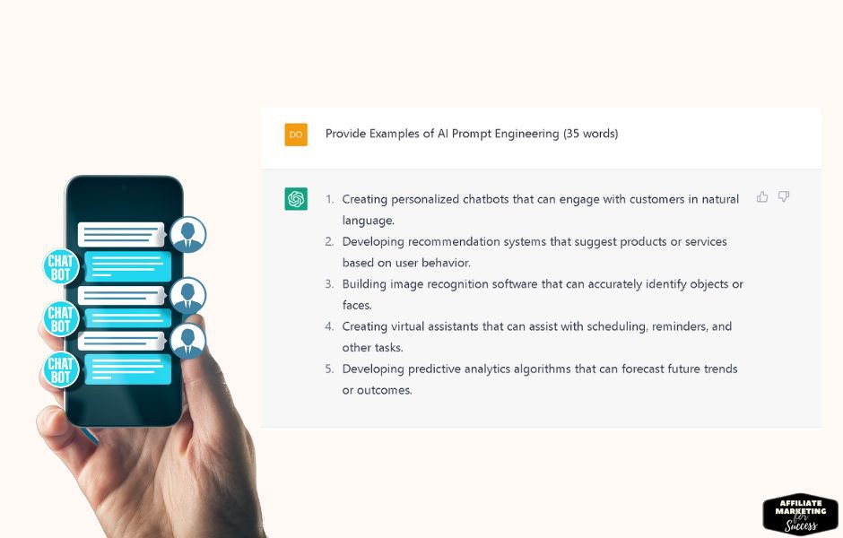 Provide examples of AI Prompt Engineering