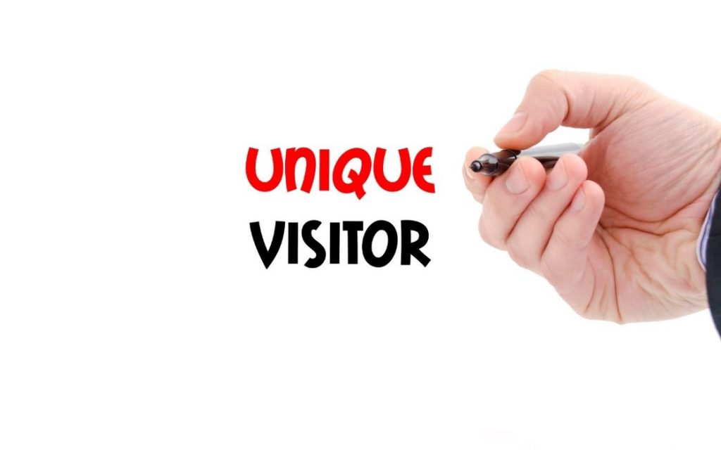 The number of unique visitors is another significant metric