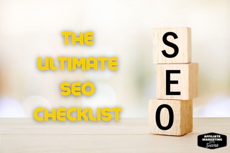 The Ultimate
  SEO Checklist: Boosting Your Websiteâ€™s Performance