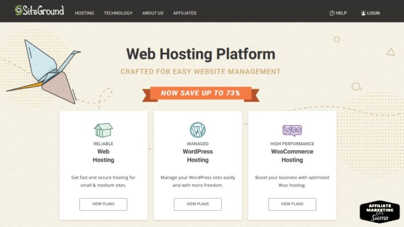 SiteGround is a well-known web hosting business with a good reputation for quality and customer service