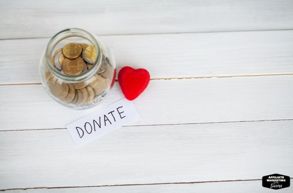 Another great way to make money blogging is by asking your audience to donate money to you.