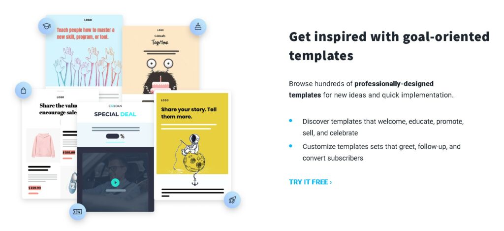 GetResponse Automated Email Templates