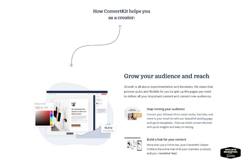 ConvertKit helps bloggers, podcasters, and influencers build an audience and generate revenue.