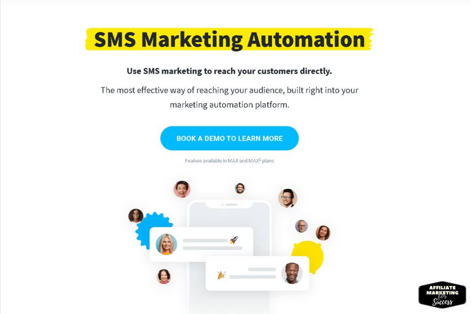 SMS automation features of GetResponse 