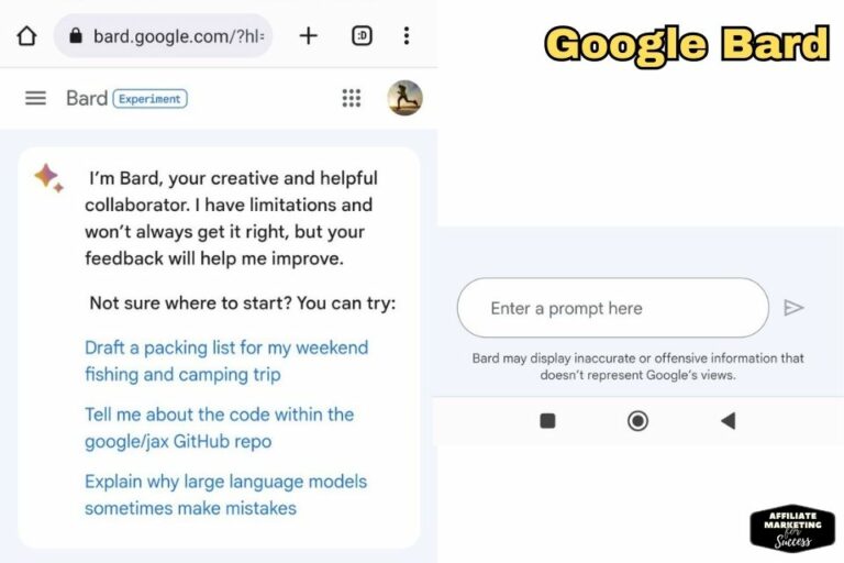 Alternatives to ChatGPT: Google Bard highlighted as a top AI chatbot competitor.