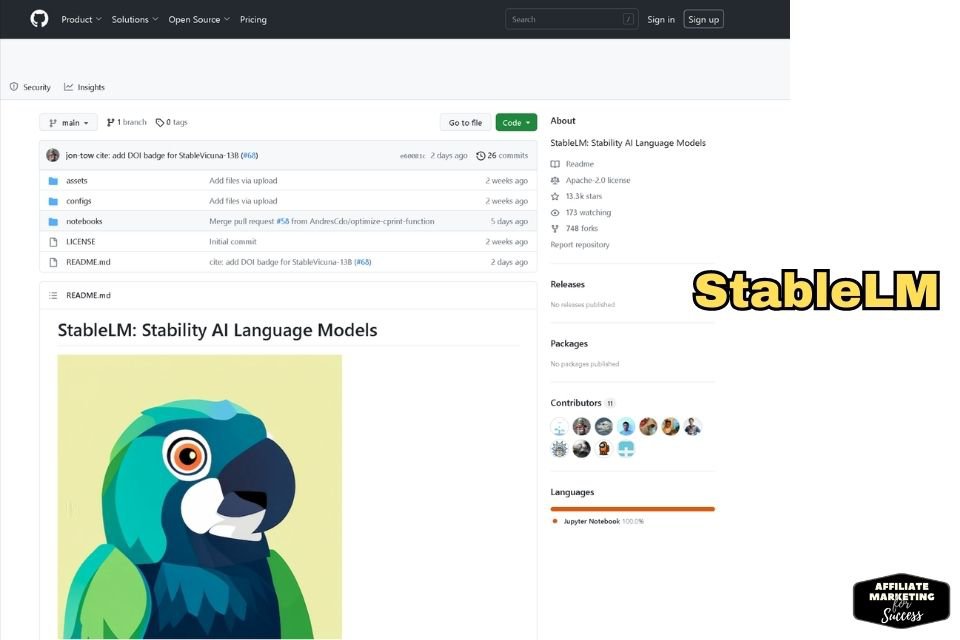 StableLM: A cloud-based service that provides access to GPT-3 and other large language models