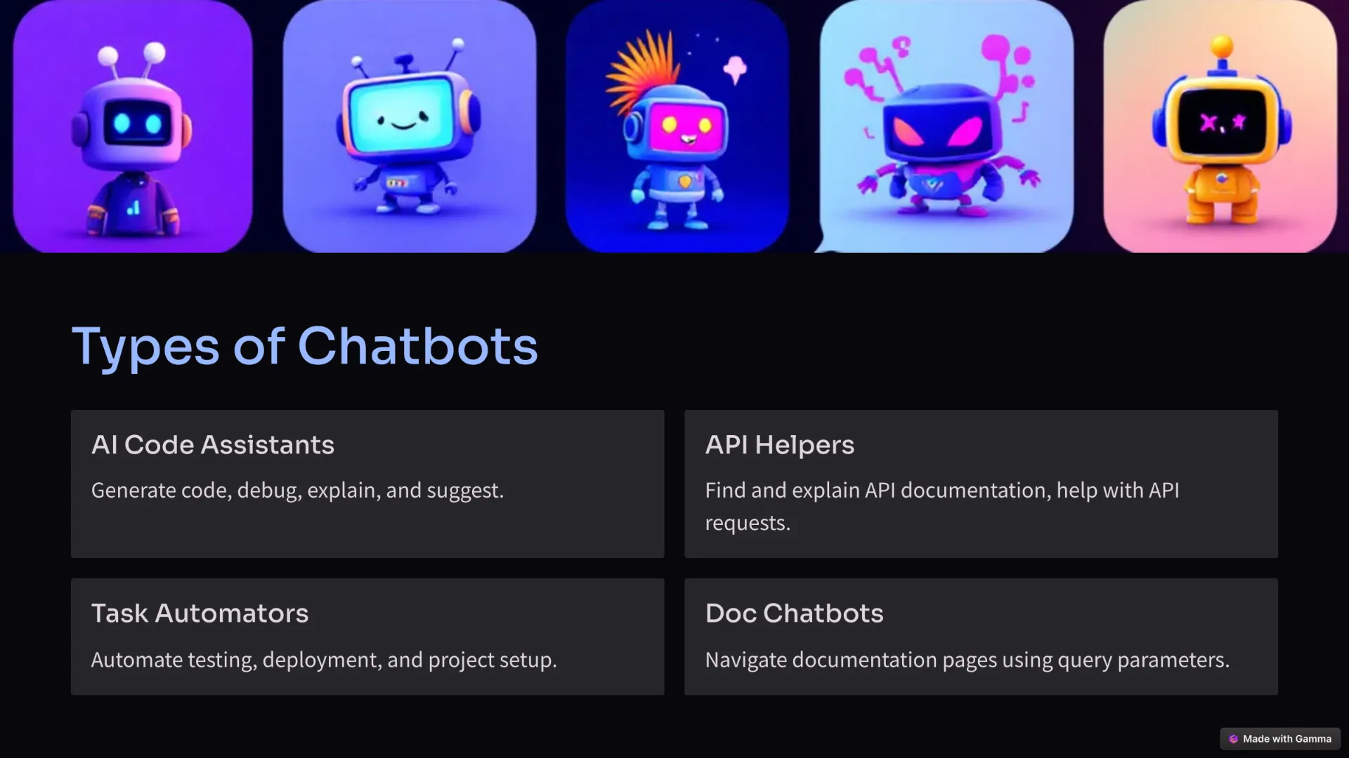 Types of Chatbots for Developers: Picking the Right Tool (Comparison)