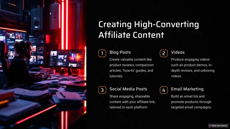 Creating High-Converting Affiliate Content: The Cornerstone of Your Marketing Efforts