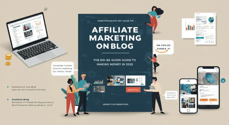 Affiliate Marketing on Blog Guide: Learn how to make money in 2025.