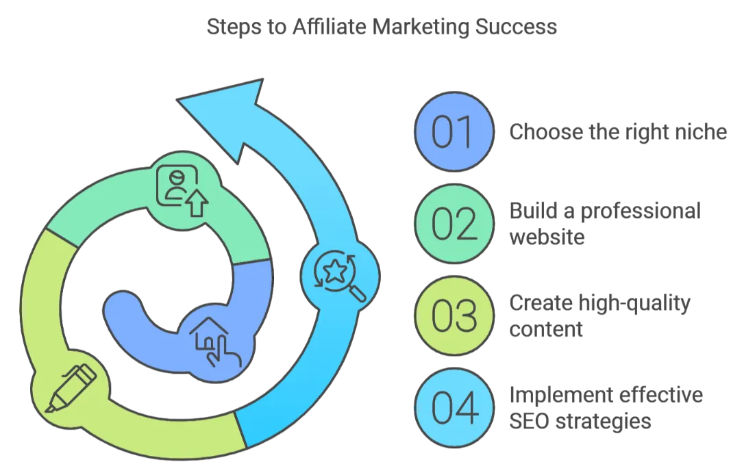 Steps to Affiliate Marketing Success