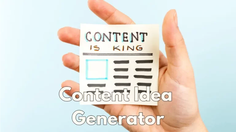 Free Content Idea Generator Tool