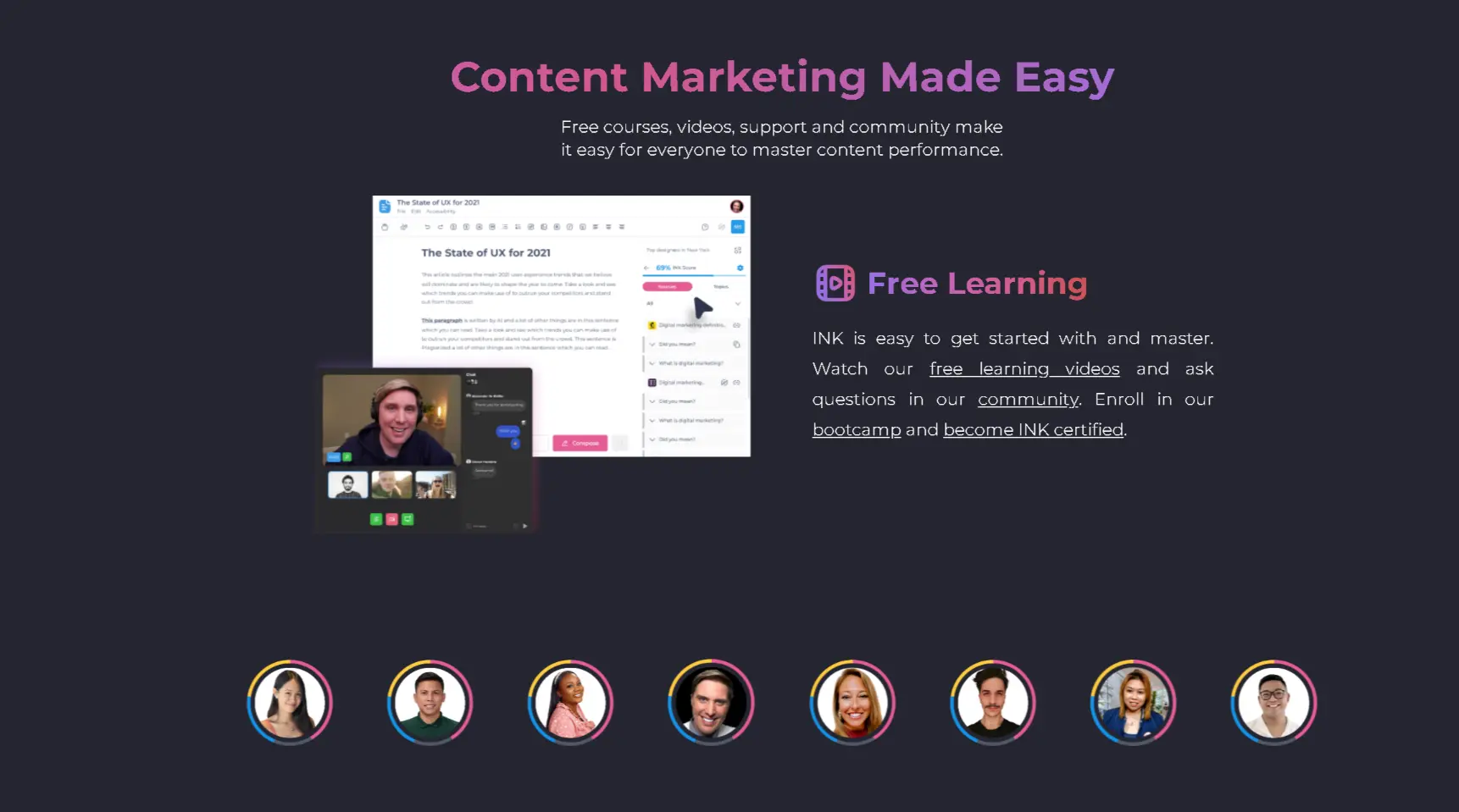 Inkforall: content marketing made easy