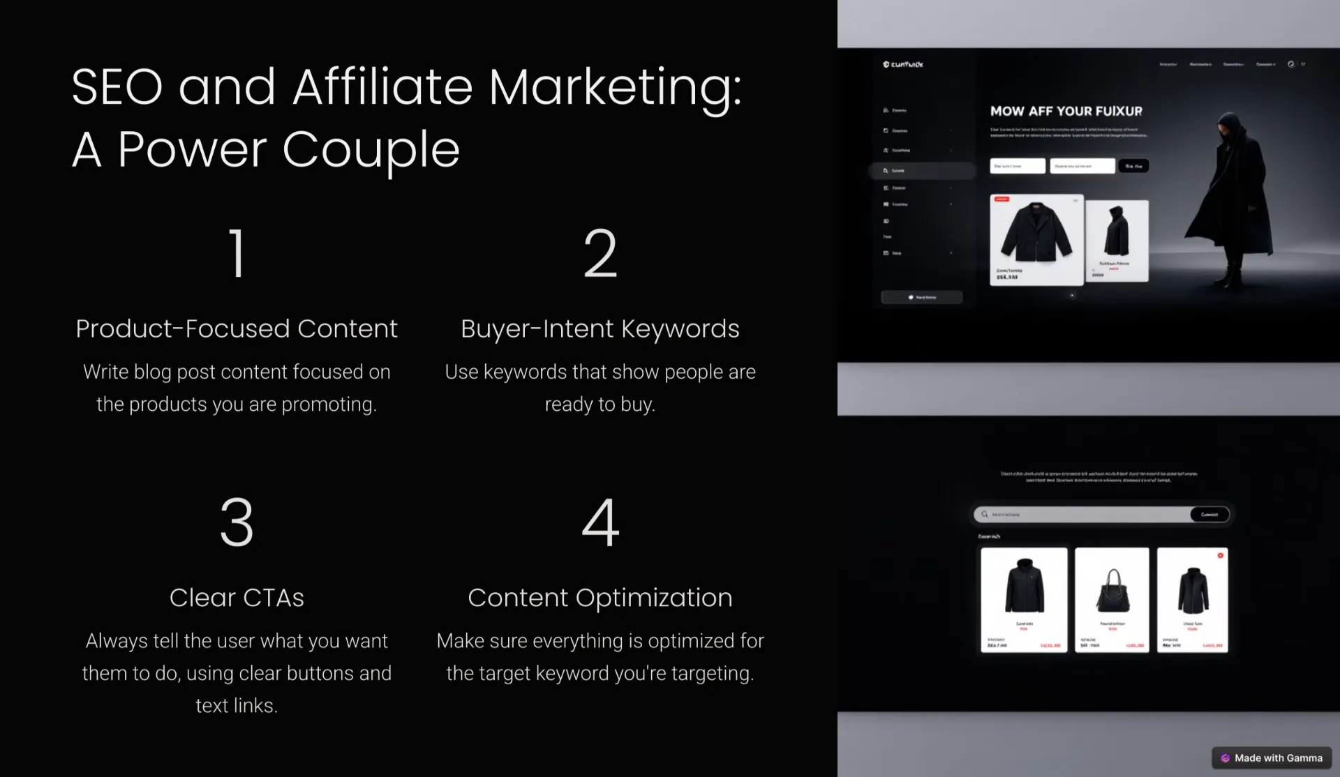 SEO and Affiliate Marketing: A Power Couple