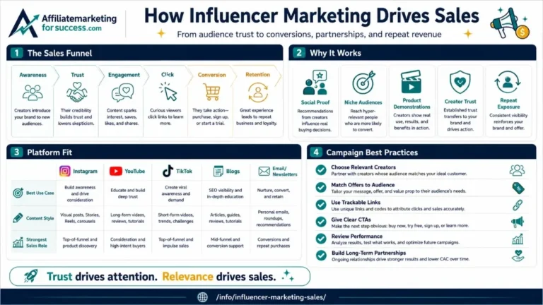 Influencer Marketing: 7 Secret Tactics to 3X Sales in 2026 featured infographic image