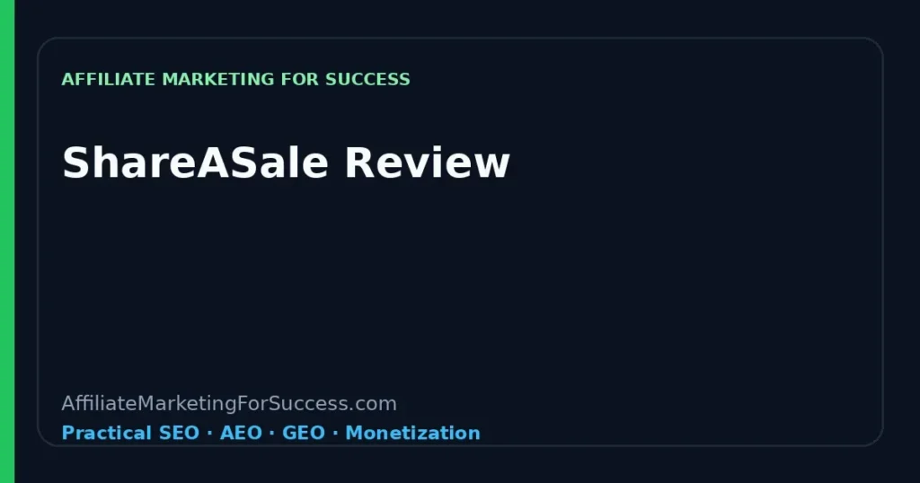 ShareASale review featured image