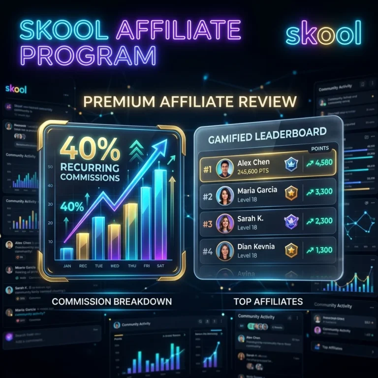 Skool Affiliate Program Review 2026: 40% Recurring featured image