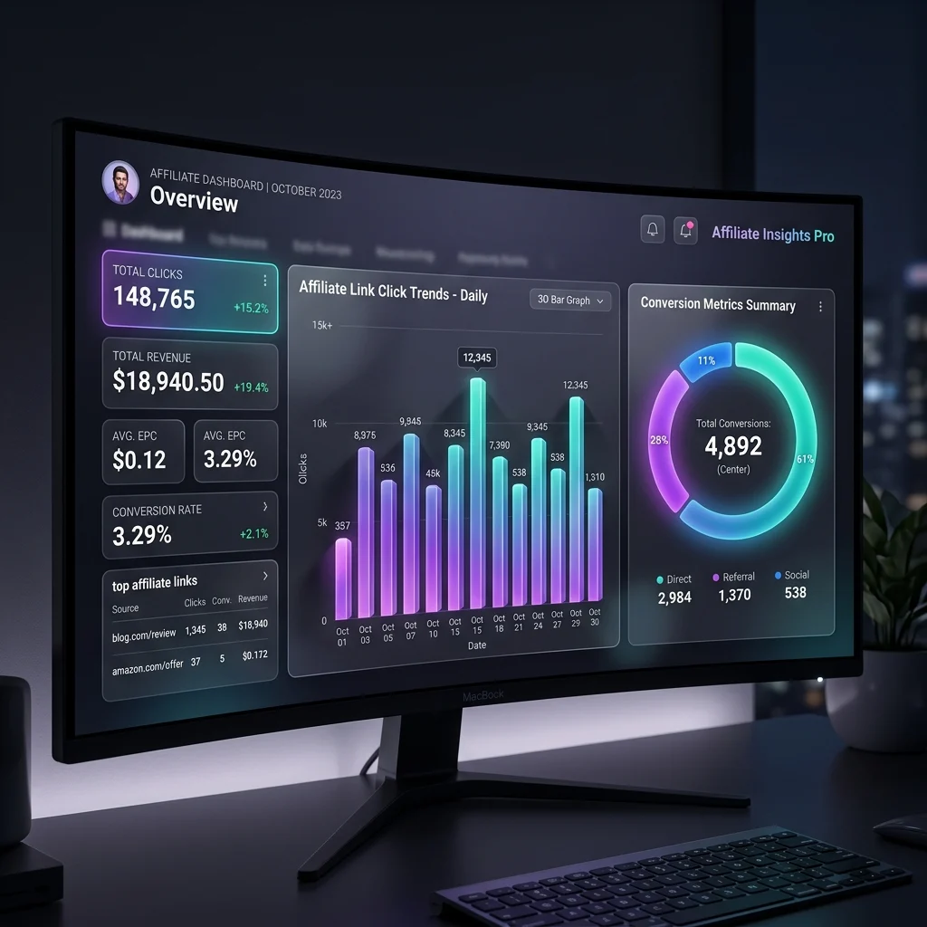 Affiliate marketing website launch roadmap with research, publishing, and measurement stages