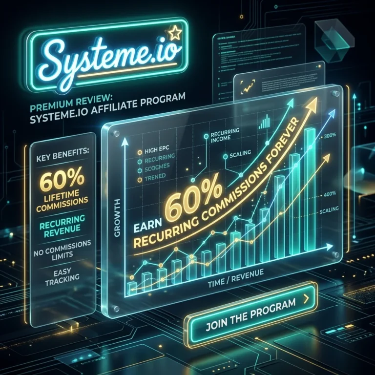Systeme.io Affiliate Program Review 2026: 60% Recurring? featured image